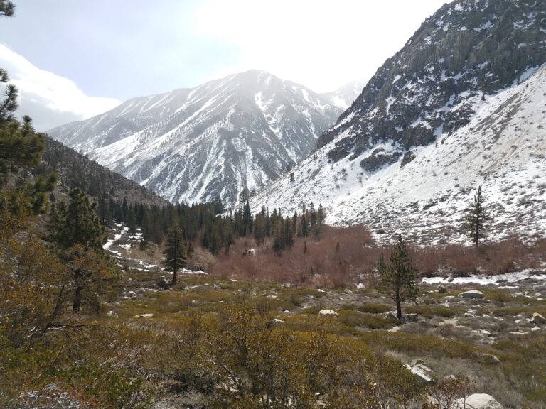Turning Around on a Solo Hiking Trip in the Eastern Sierras