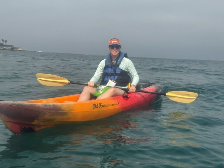 Getting Seasick While Kayaking in San Diego
